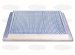 DİP SÜZGECİ KAPAĞI KARE 30x30 PASLANMAZ ÇELİK WATERFUN